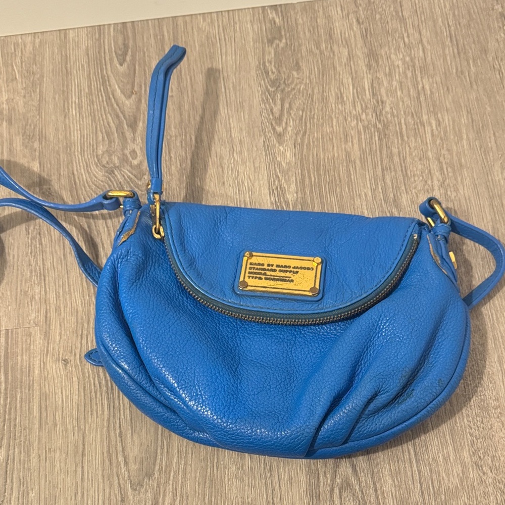 Marc Jacobs Vibrant Blue Crossbody Bag